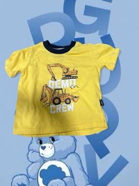Lee Yellow Construction 'Demo Crew' Short Sleeve Tee